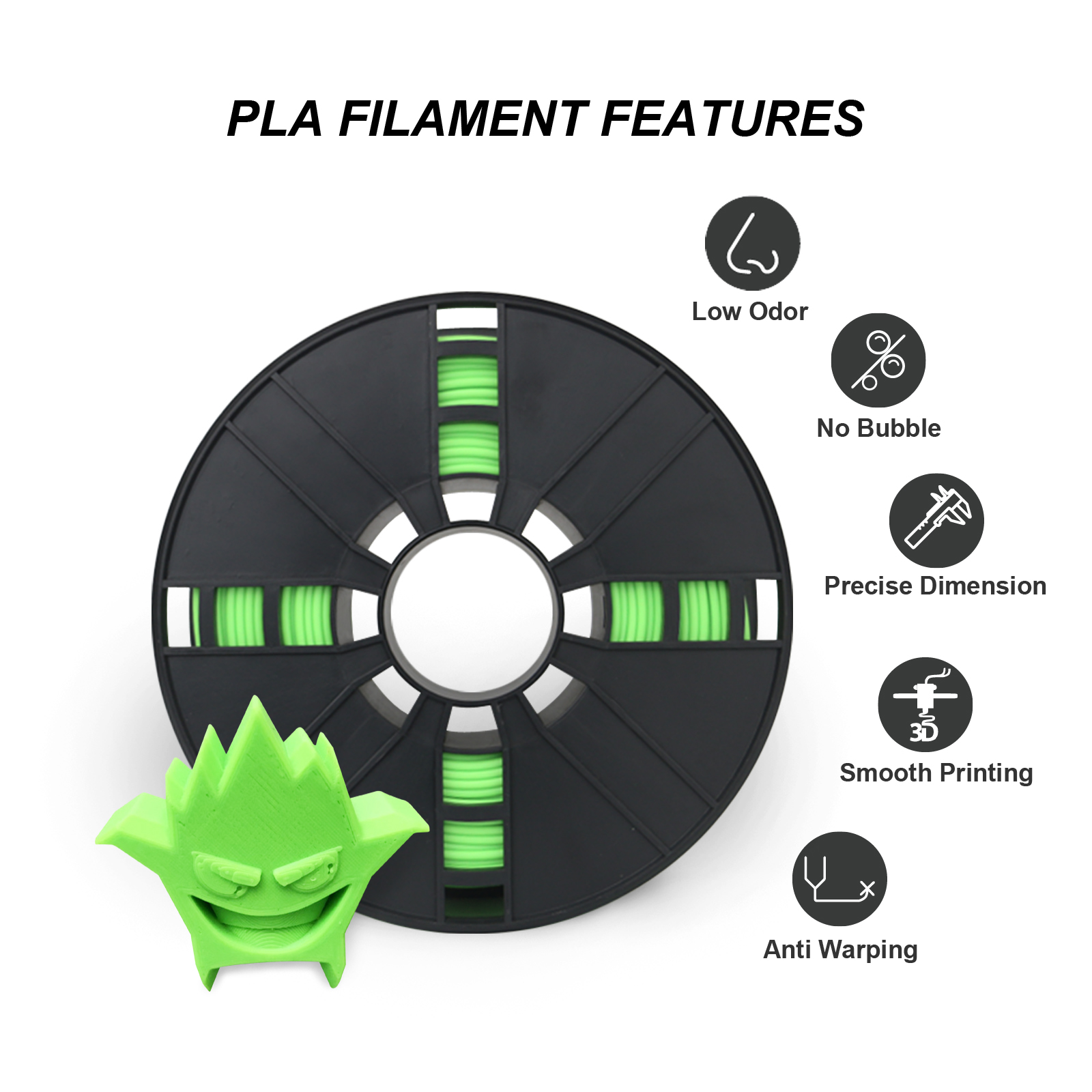 Wholesale Pla printer filament green color Manufacturers, Suppliers