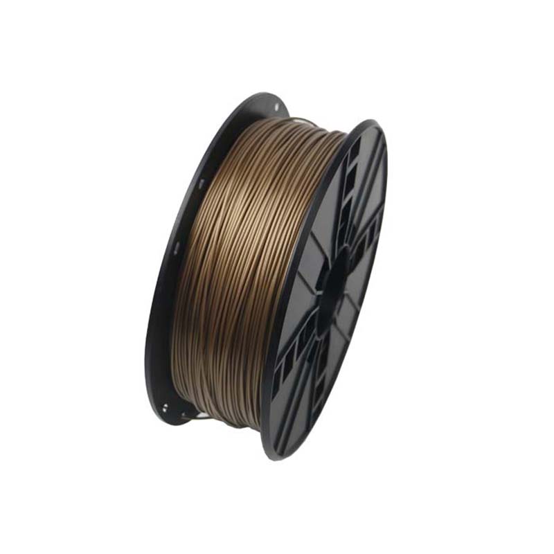 China 1.75mm 1kg Gold PLA 3D Printer Filament Manufacturer, Factory