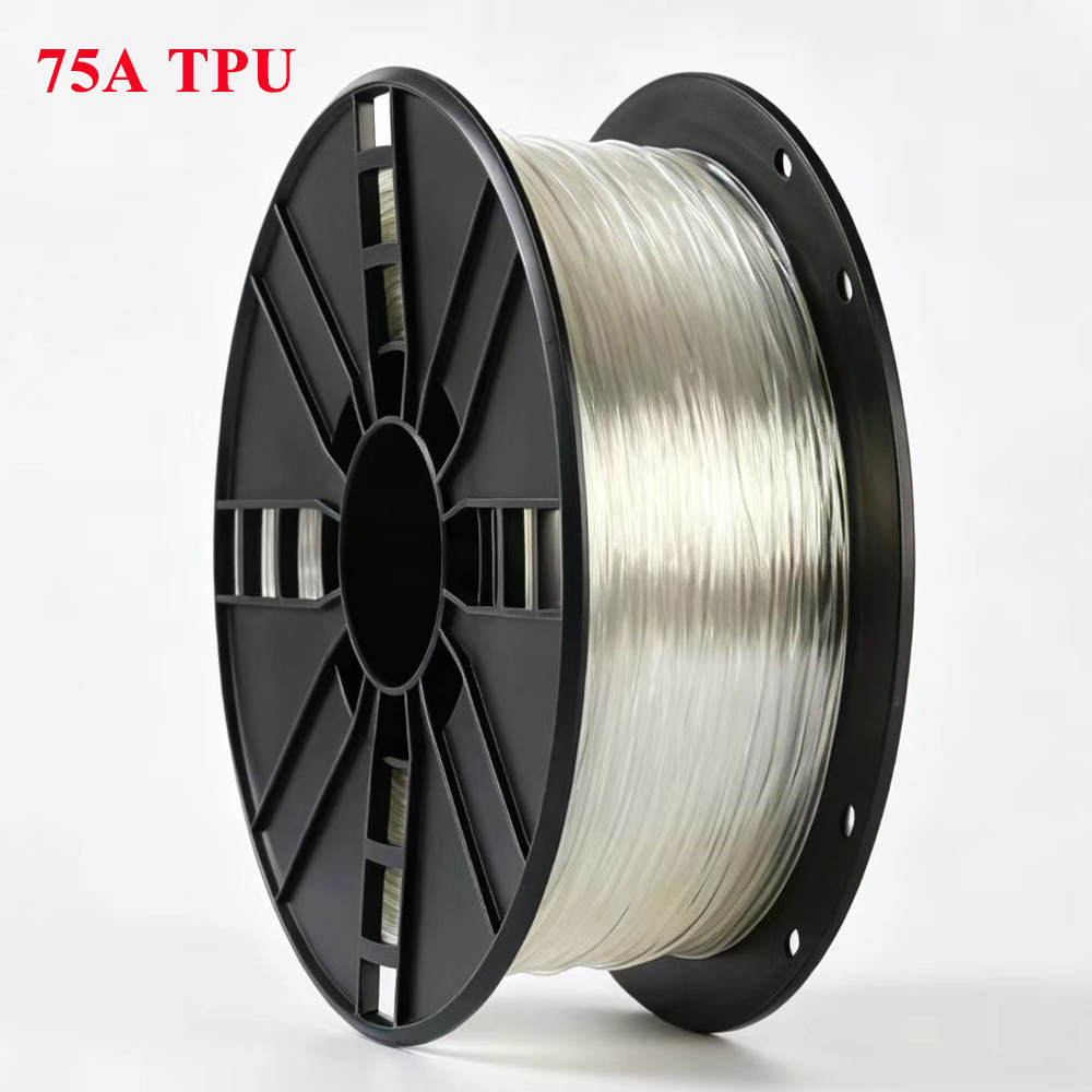 China 75A TPU filament flexible 3D filament 1.75mm 1kg spool Manufacturer, Suppliers