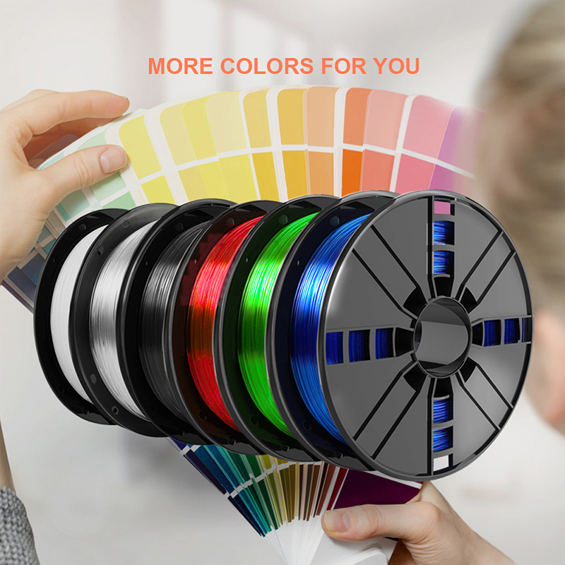 Wholesale PETG Filament with multi-color for 3D printing, 1.75mm, 1kg Manufacturer, Factory