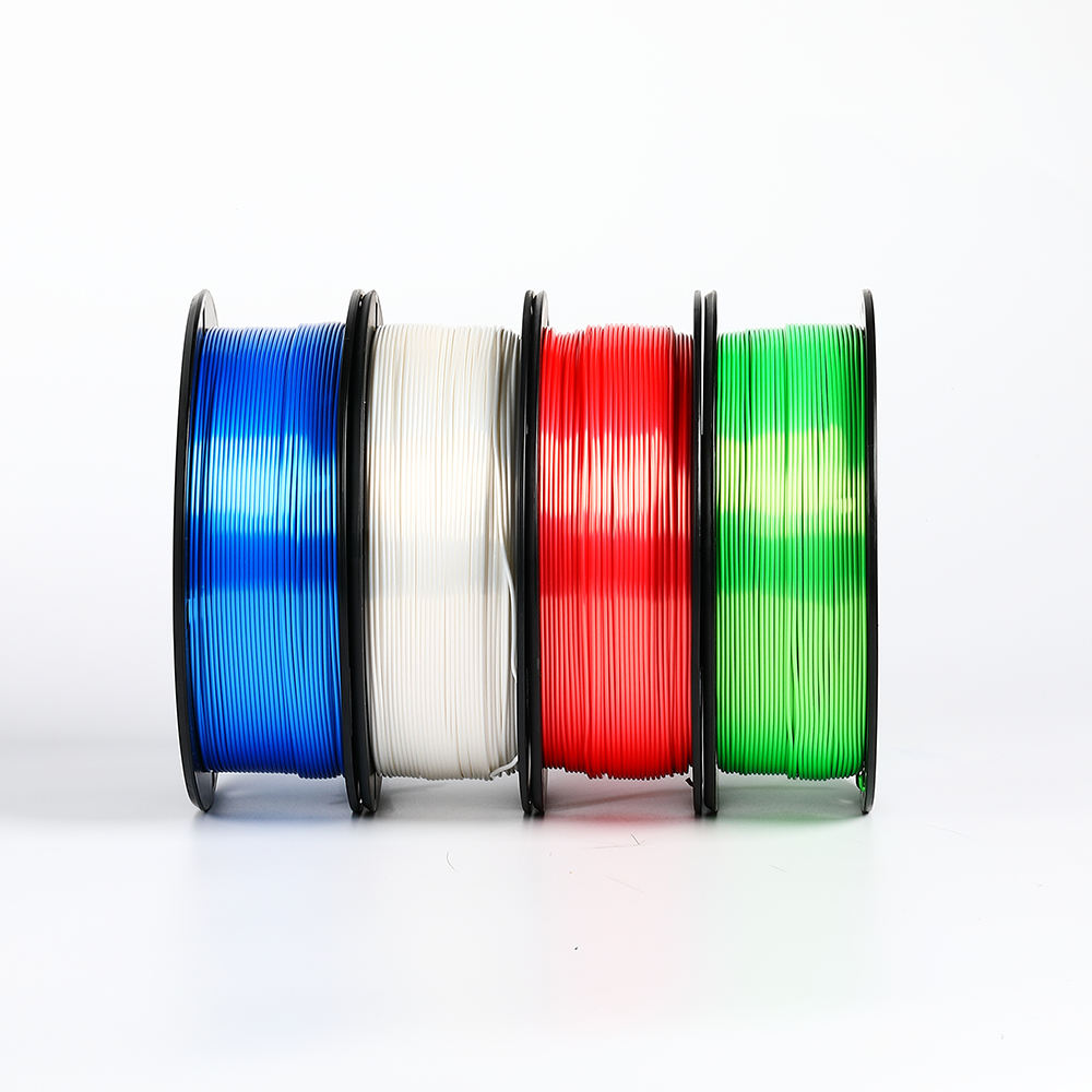 Wholesale Silk PLA 3D Filament With Shining Surface, 1.75mm 1KG/Spool Manufacturer, Supplier