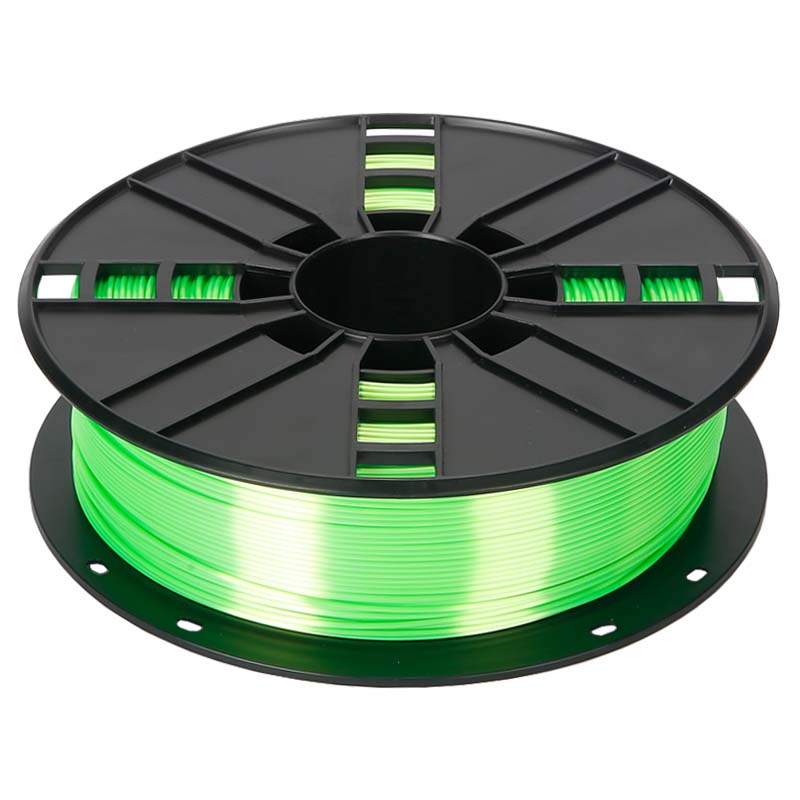 Wholesale Silk PLA 3D Filament 1KG green color Manufacturer, Supplier
