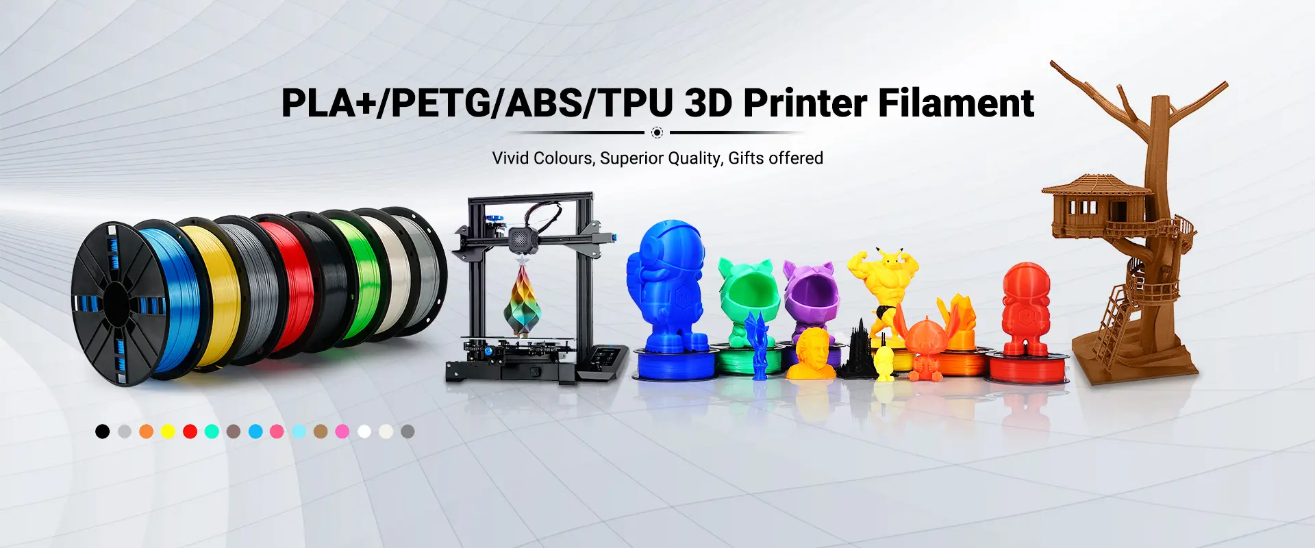 Torwell 3D printer filament spools produced in our factory