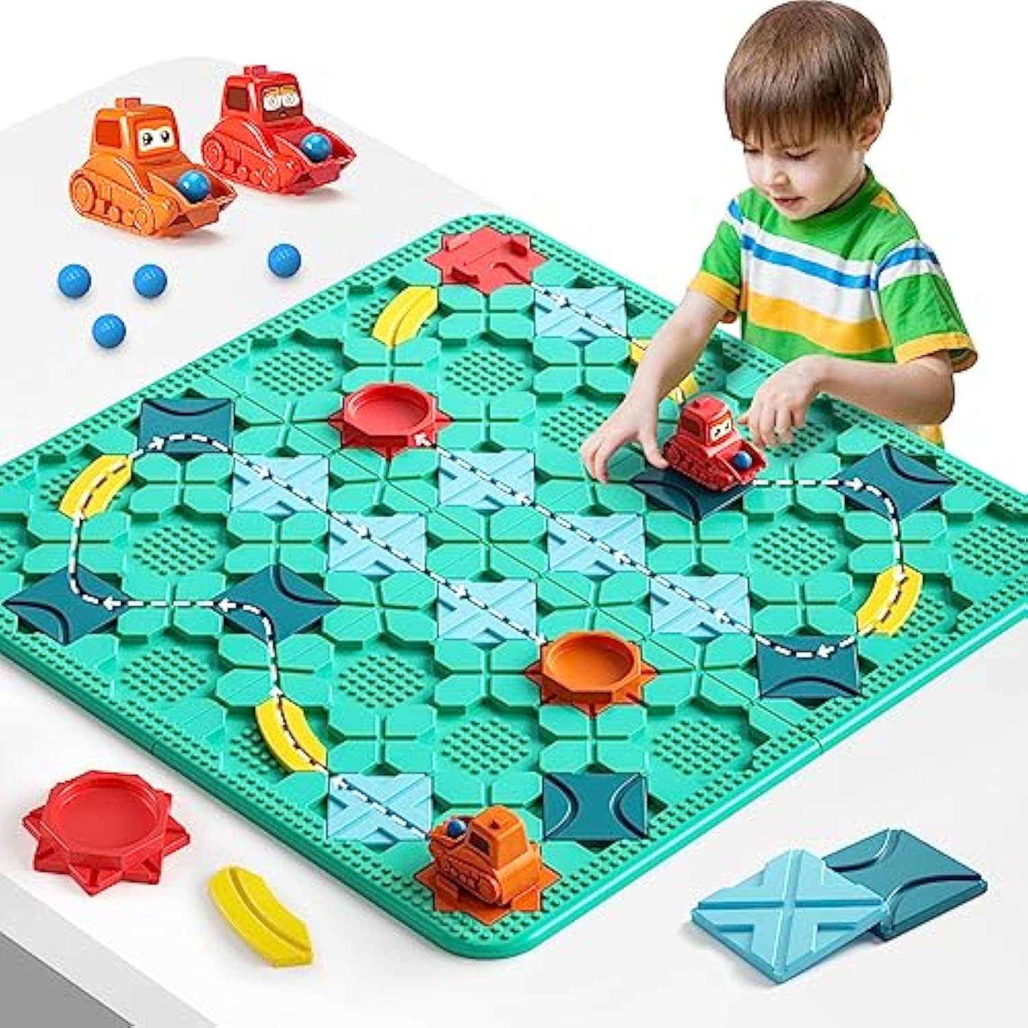 Road Building Maze Thinking Logical Puzzle Game Children Construction Toy Set Large Educational Smart Brain Teasers Puzzles Toy