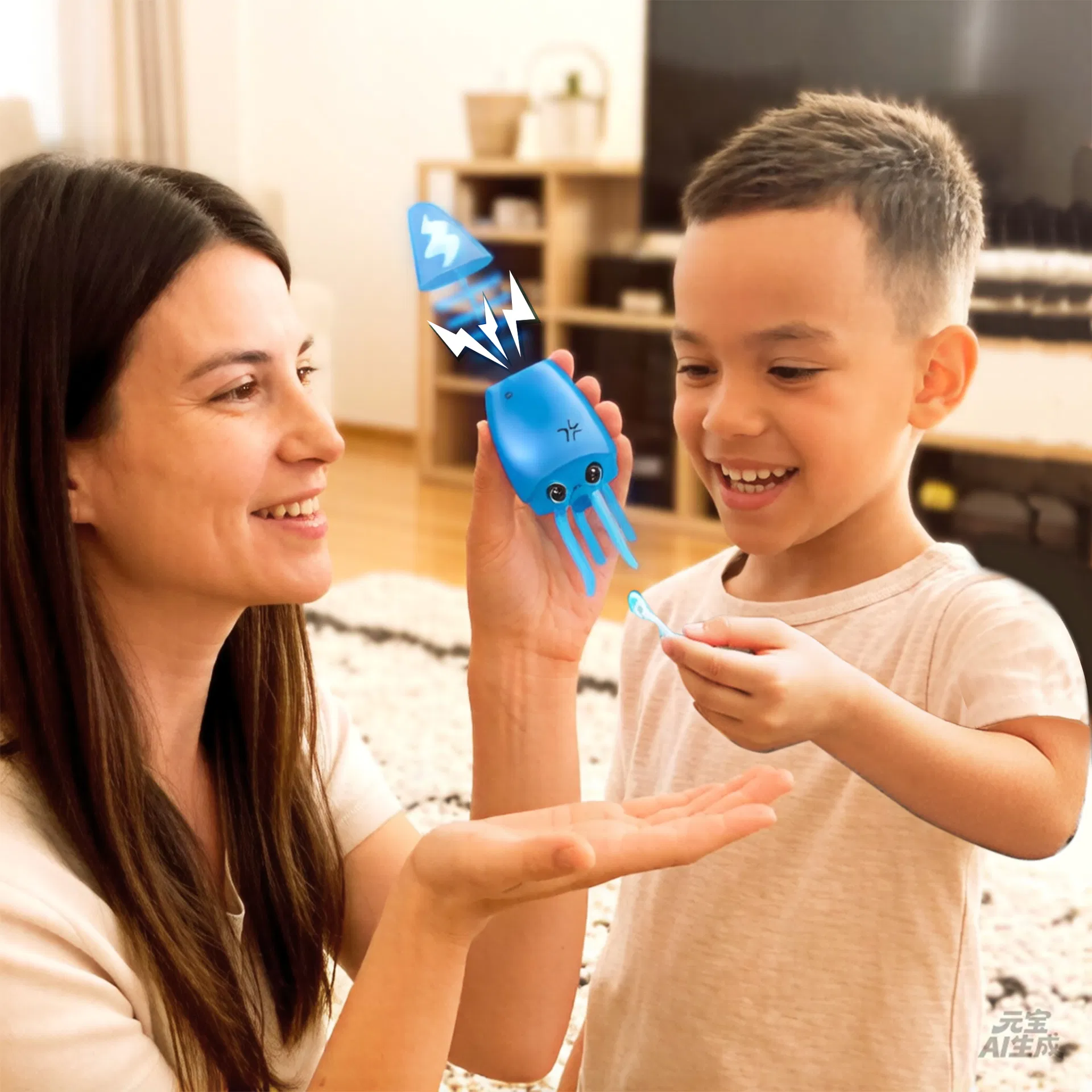 Kids Educational Pop up Octopus Launcher Toy