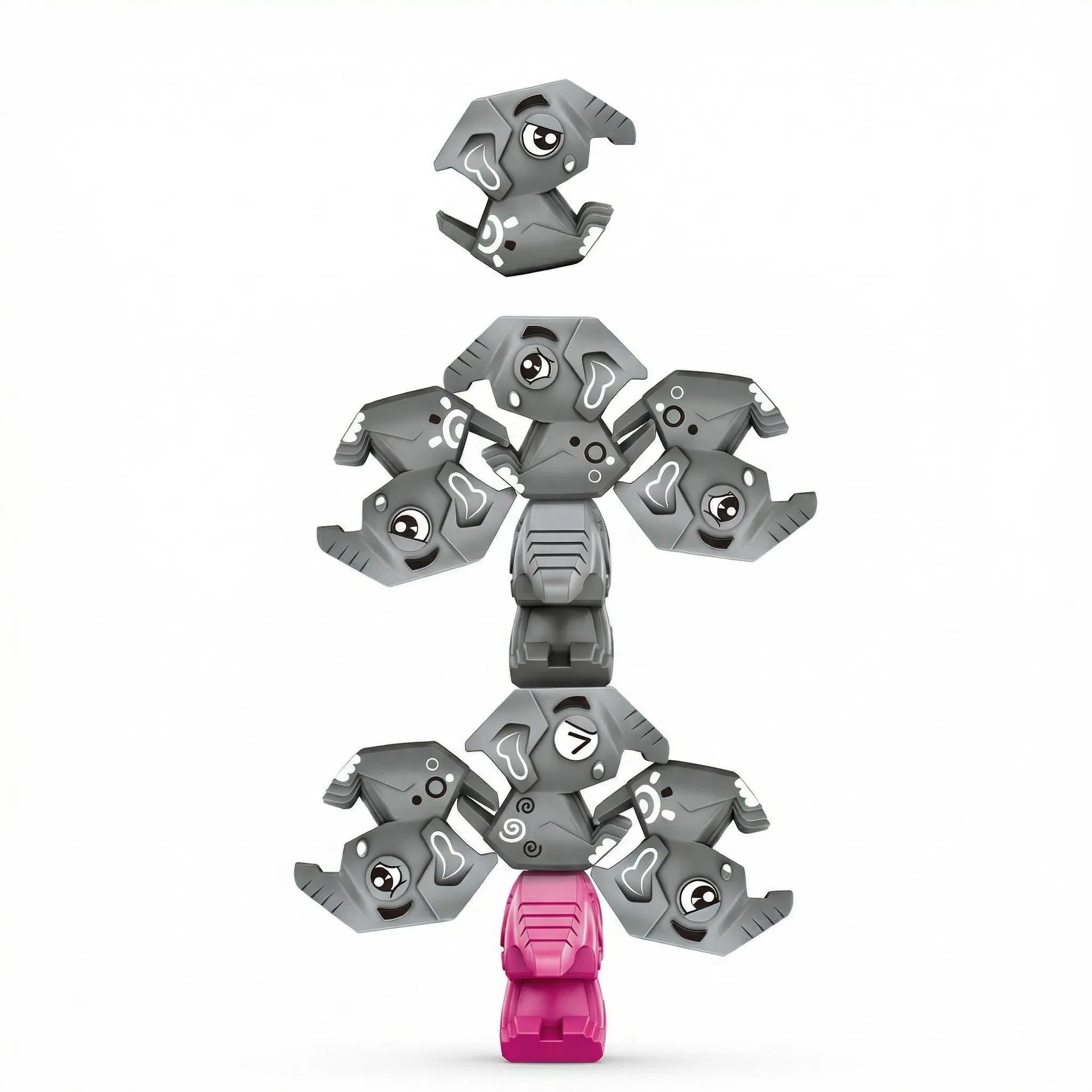 Elephant Stacking Game Kids Educational Interactive Desktop Balance Toy