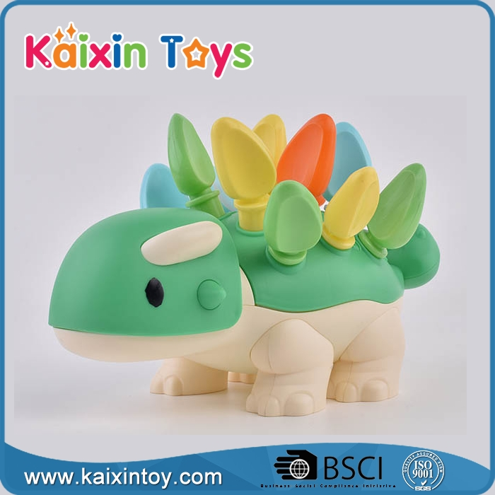 Toddler Montessori Toys Baby Sensory Learning Fine Motor Skills Toy for Boy Girl Birthday Gift Kid Dinosaur Educational Toys Sorting Stacking Color Recognition