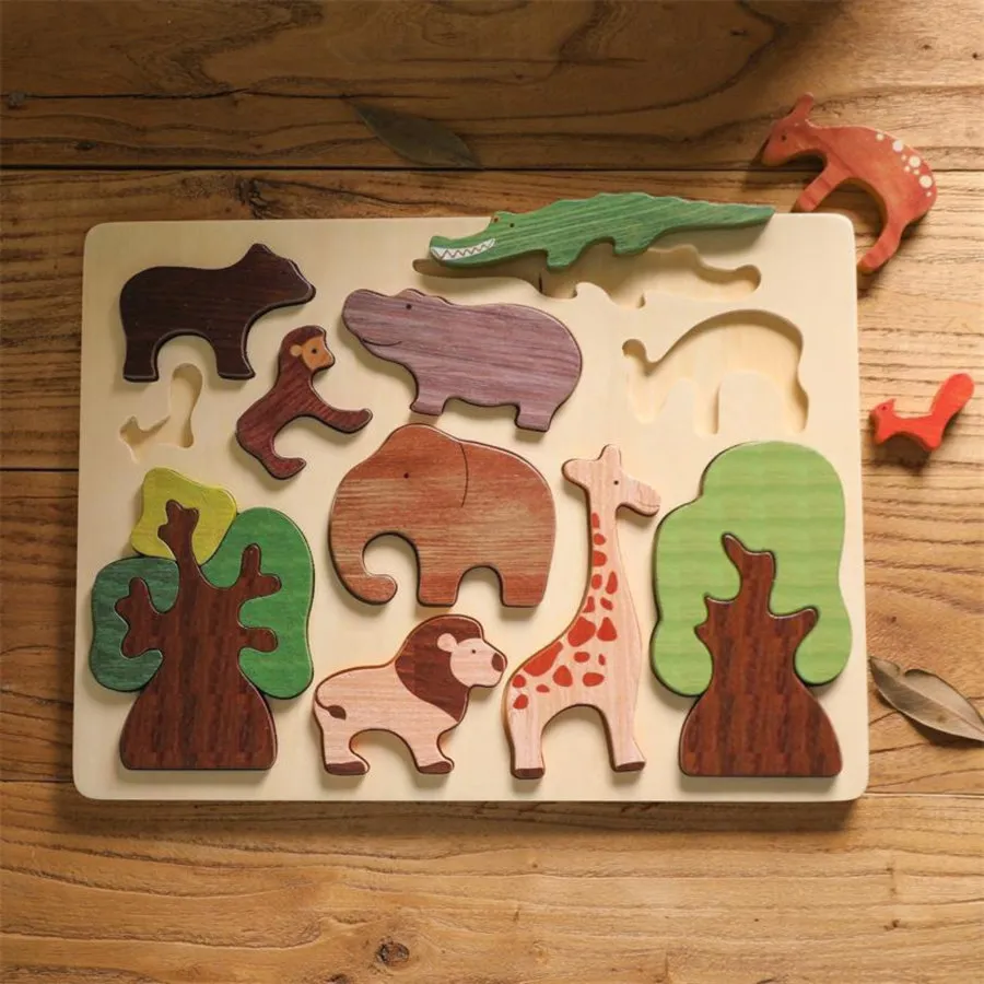 Handcrafted Wooden Toys Classic Natural Design for Early Childhood Learning and Exploration