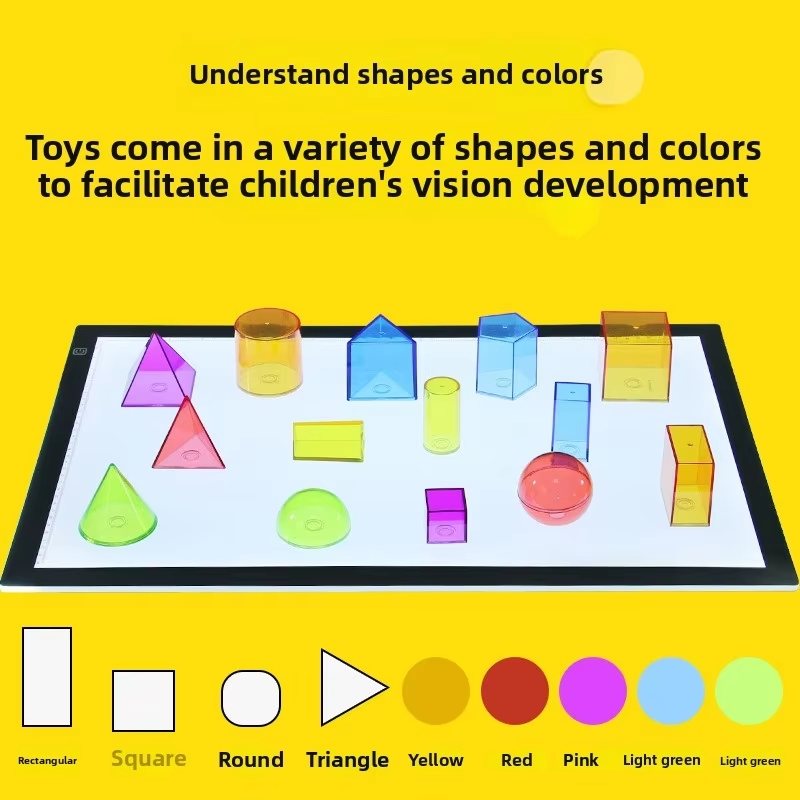 Sensory Learning Toys Kids LED Light Panel Educational Toys