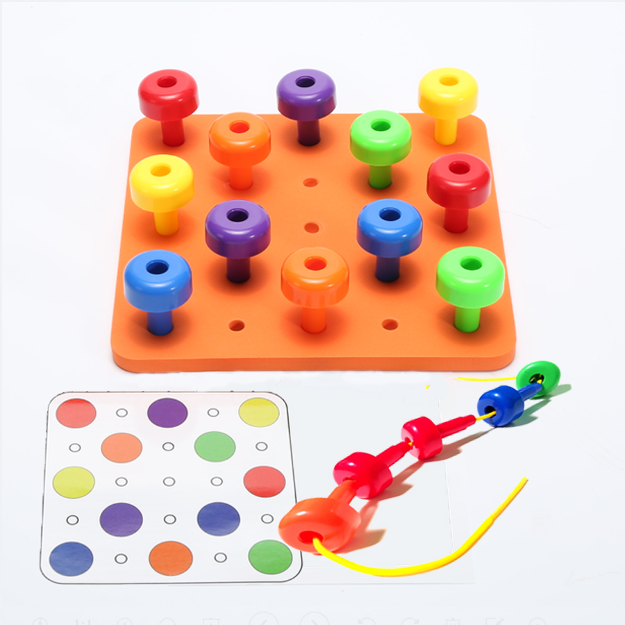 Toddler Peg Board 4