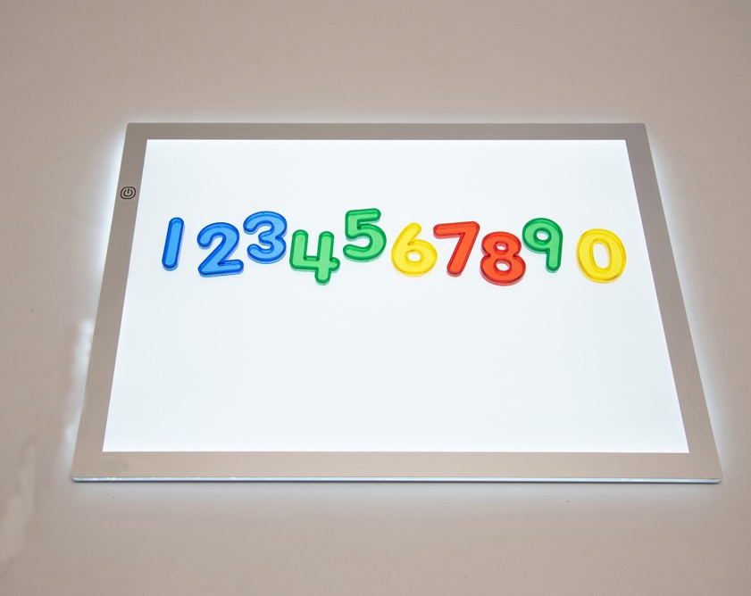 New Educational Sience Toys School Play Sensory Preschool LED Light Table Light Panel Pad for Kids