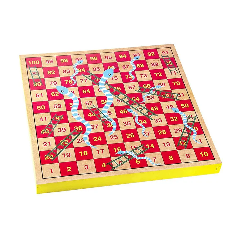 Wooden Ludo and Snakes and Ladders Pieces