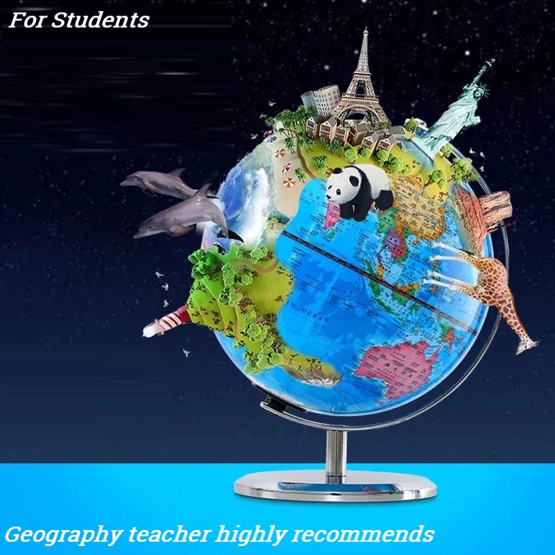 Learning Geography Toys Interactive Globe with Talking Pen for Ages 4+ Kids Learning