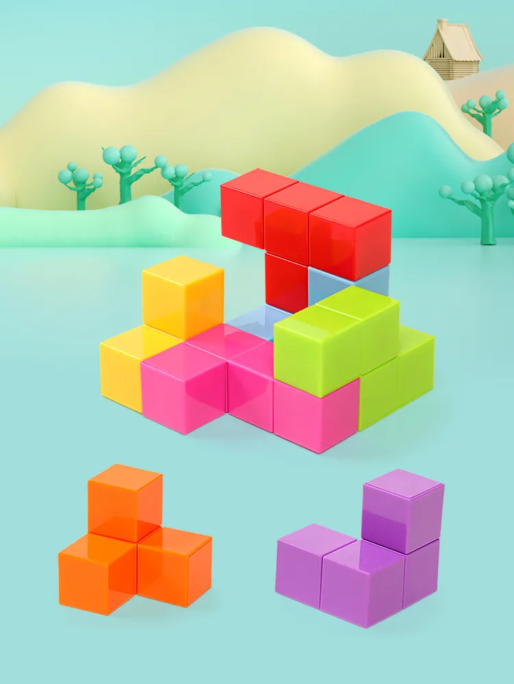 Magnetic Magic Cube Set Detail 2