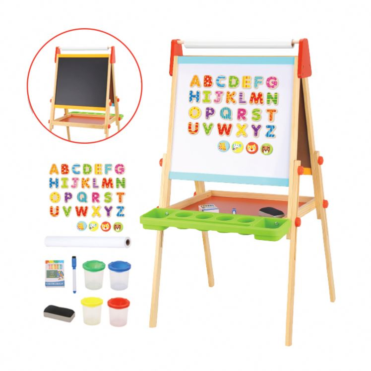 Wooden Educational Toy for Kids Learning and Drawing