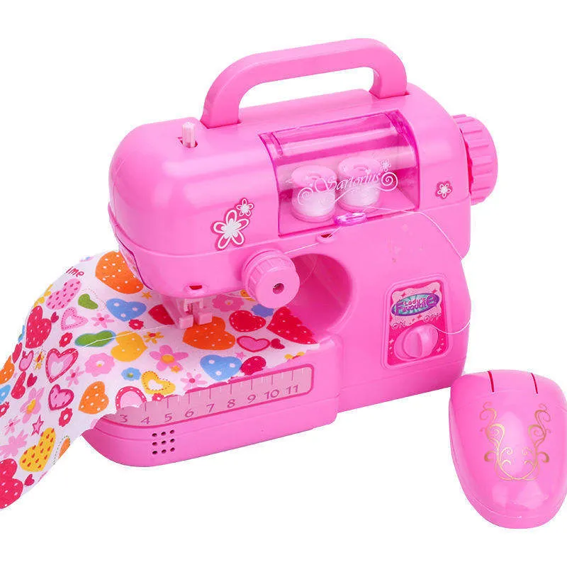 Children Play House Set Mini Plastic Sewing Machine Toy