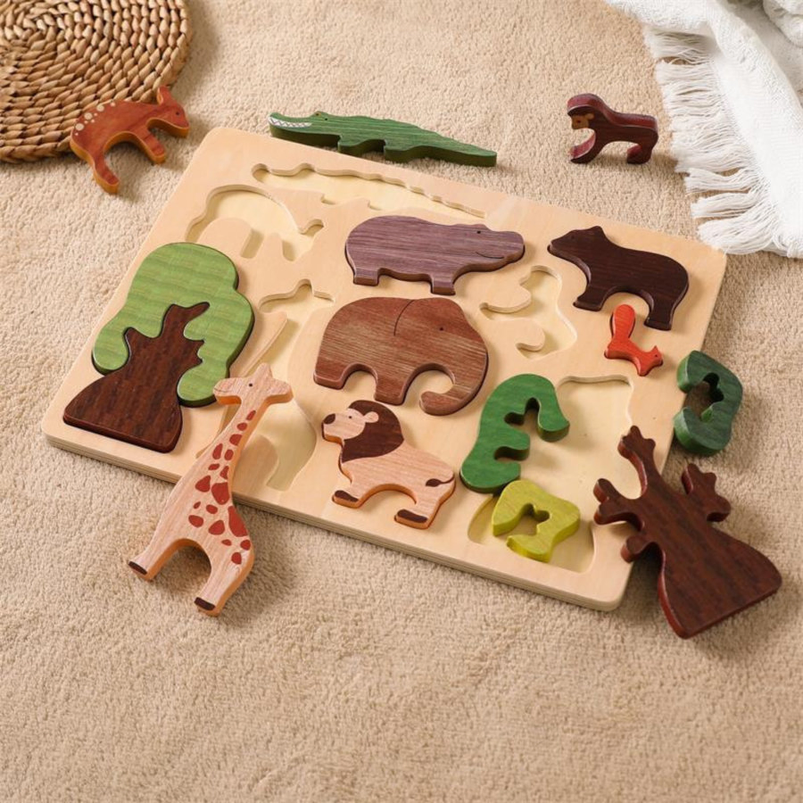 Handcrafted Wooden Toys Classic Natural Design for Early Childhood Learning and Exploration