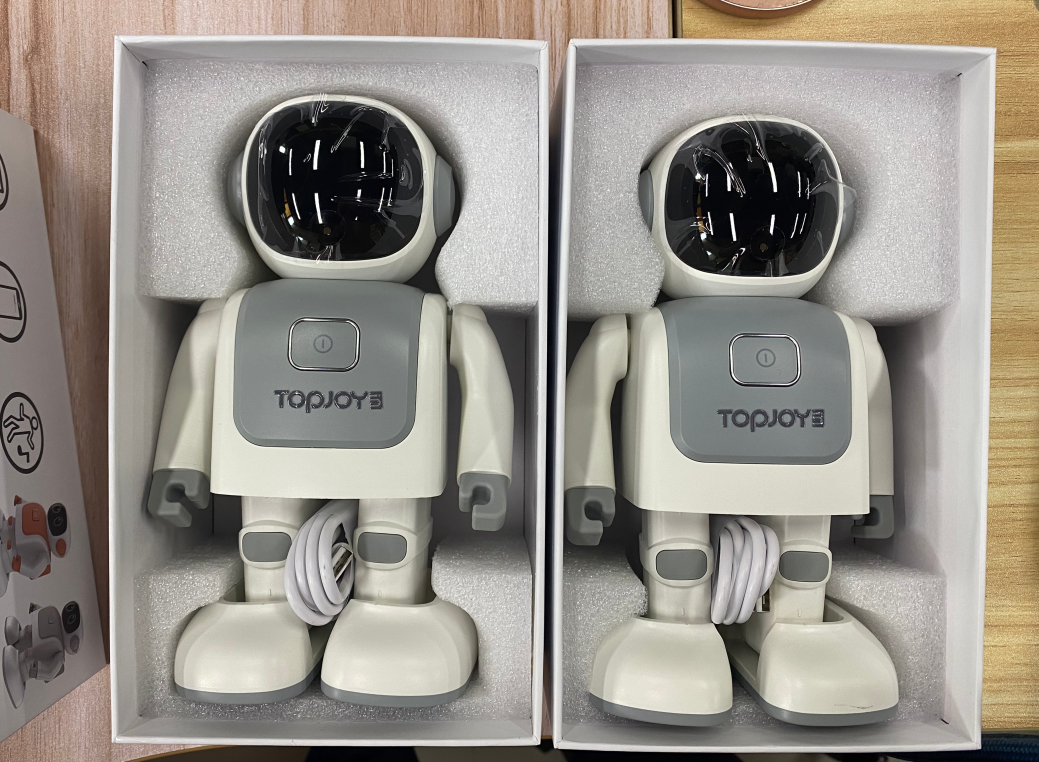 Smart Educational Chatting RGB LED Dancing Robot Toy with for & USB-C Programming Speaker-Creative Gift