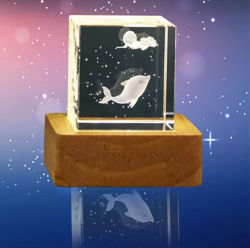 Crystal Cube Product View 4