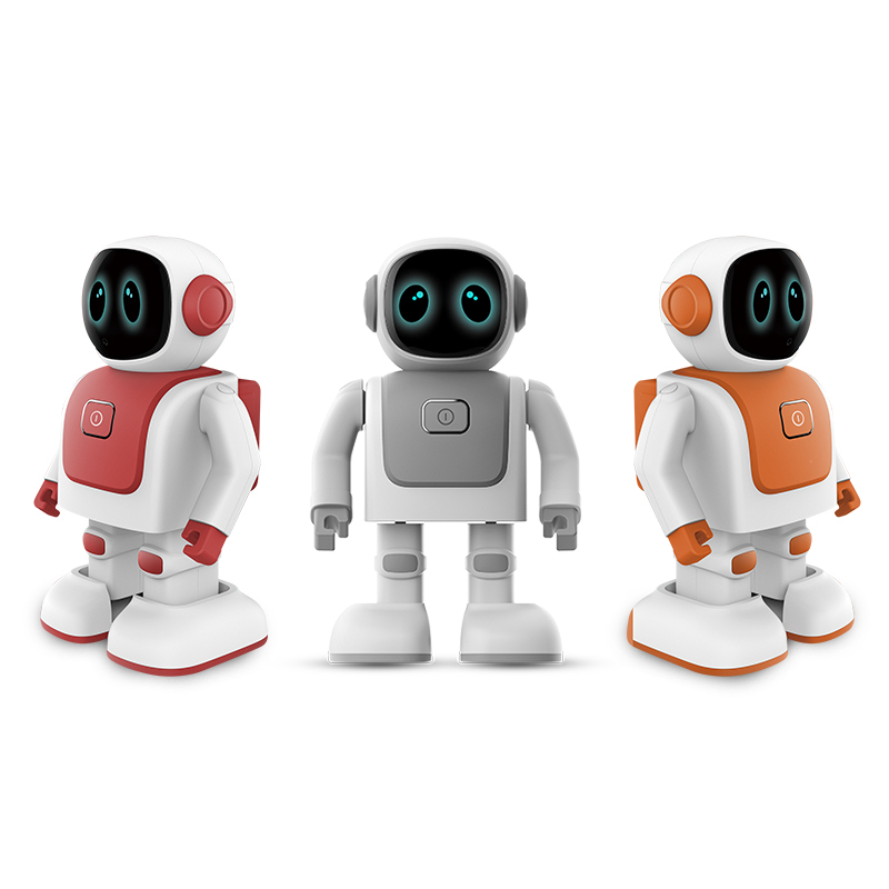 Smart Educational Chatting RGB LED Dancing Robot Toy with for & USB-C Programming Speaker-Creative Gift