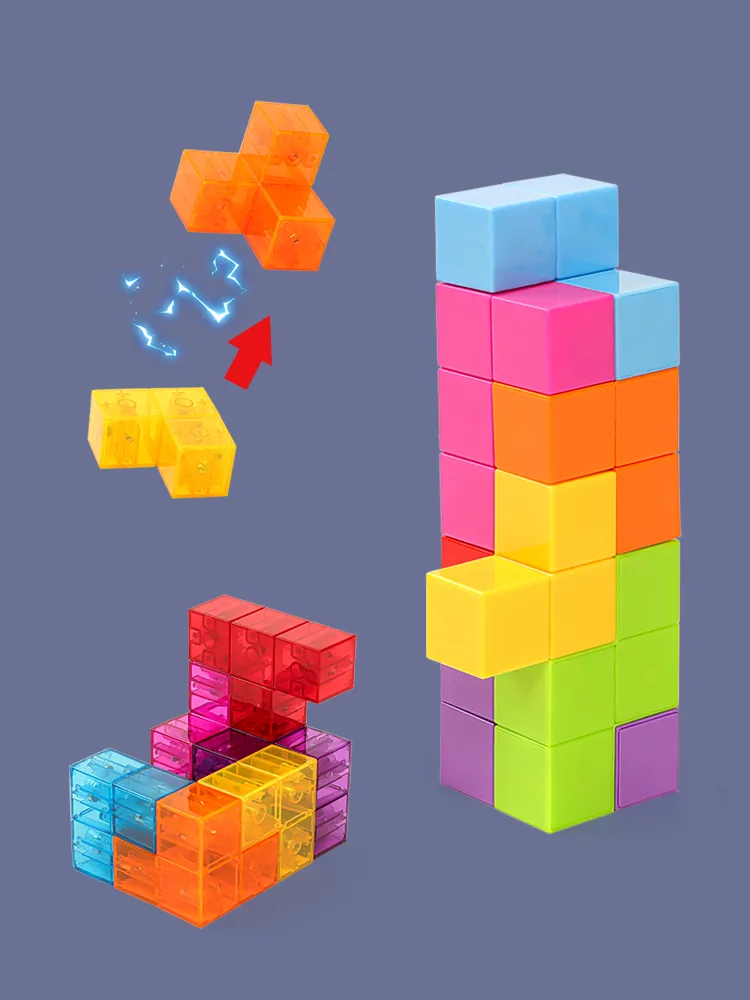 Magnetic Magic Cube Set Assembly 1