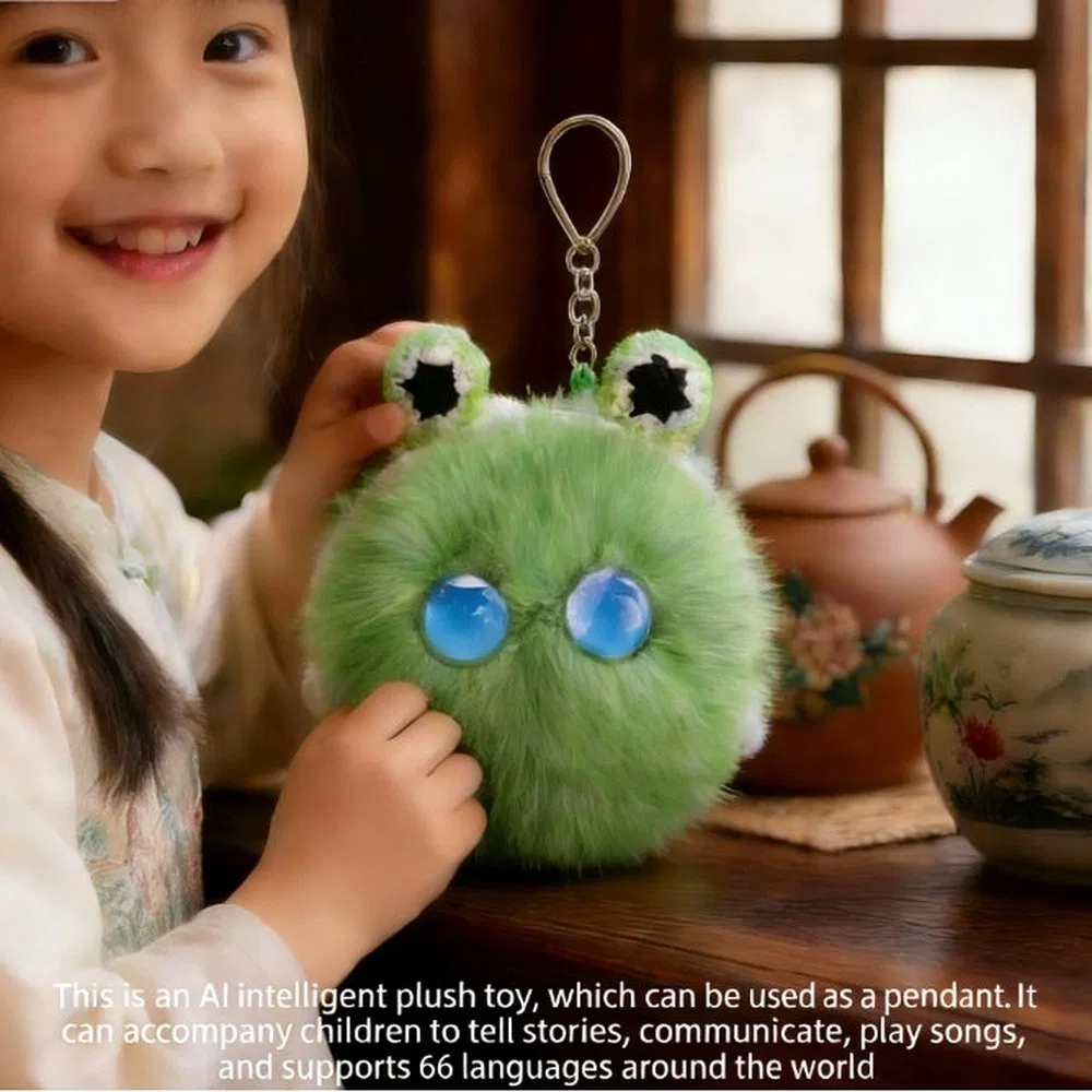 Drop-Resistant Ai Cotton Interactive Talking Plush Toy for Cognitive Development