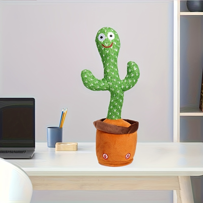 Dance Cactus Talking Cactus Toys LED English Singing Music Toy