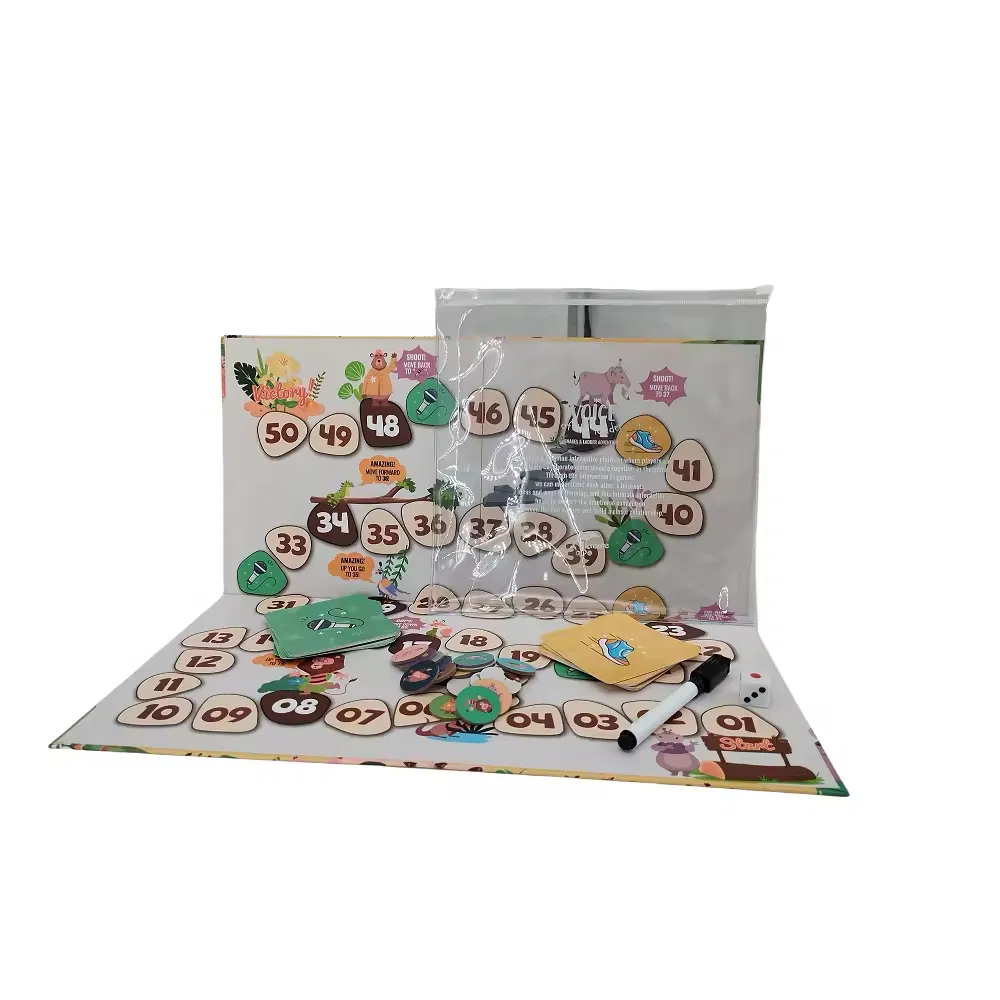 Professional Custom Snake Ladder Kids Intelligence Educational Chess Board Game Fun Family Party Entertainment