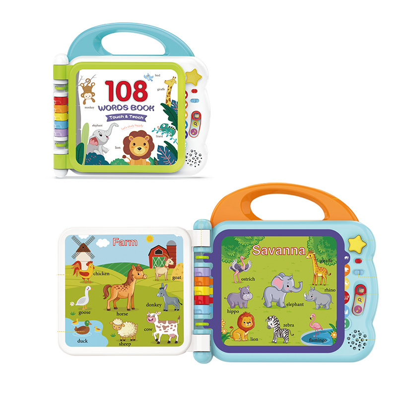 Button Sound Book Learning &amp; Education Toys | Interactive Baby Books for Toddlers 1-3 | Gifts for Boys &amp; Girls