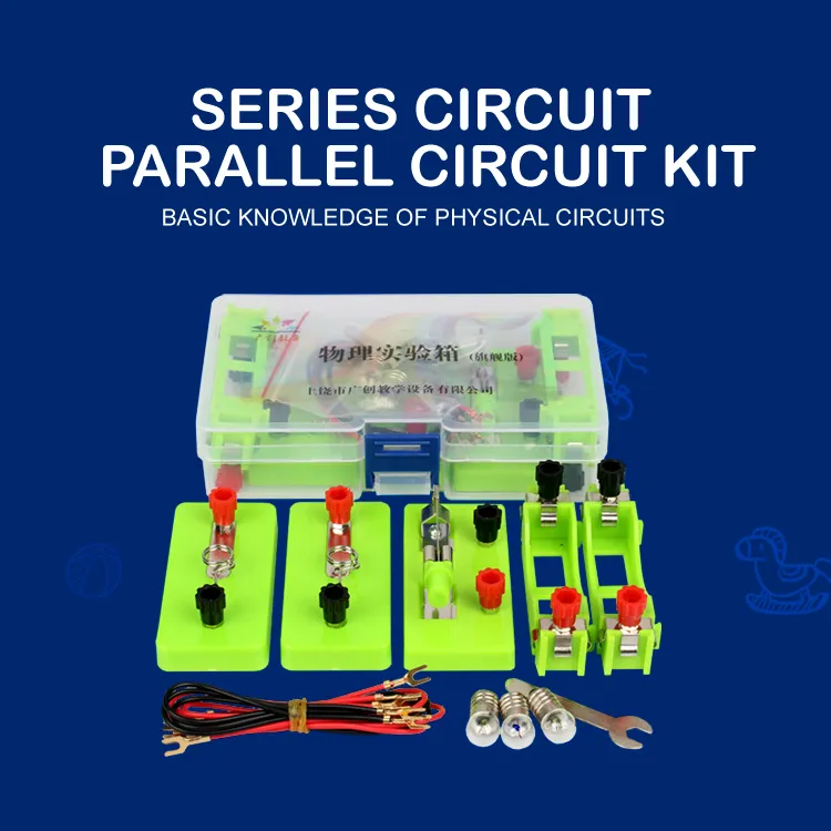 Stem Experiment Teaching Hands-on Ability Toy Kids Basic Circuit Electricity