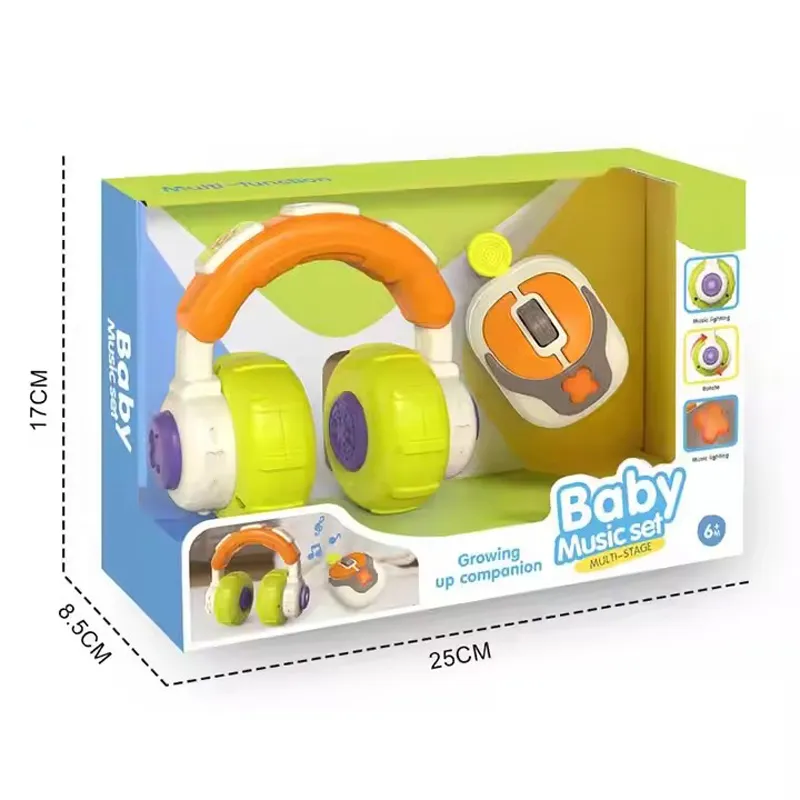 Educational Montessori Learning Headset Mouse Baby Sensory Music Toy
