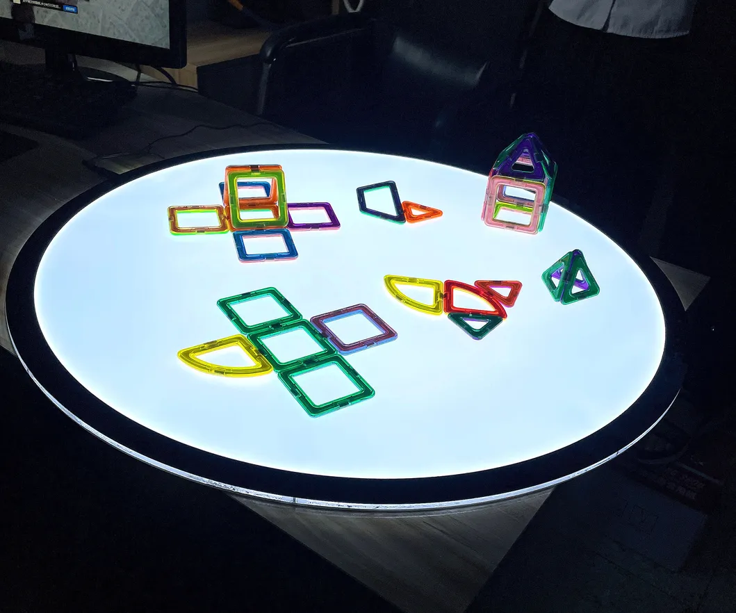 New Educational Sience Toys School Play Sensory Preschool LED Light Table Light Panel Pad for Kids