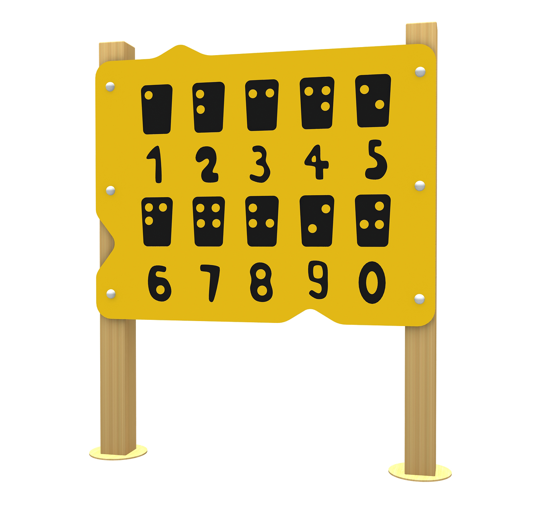 MT-LYZ003 Preschool Outdoor Interactive Exploration Panel PE Educational Sensory Playground Equipment
