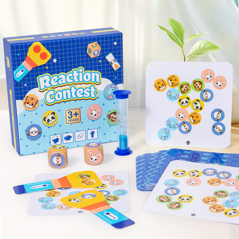 Children's Attention and Concentration Training Interactive Educational Board Games for Children Aged 3 to 6 Toy