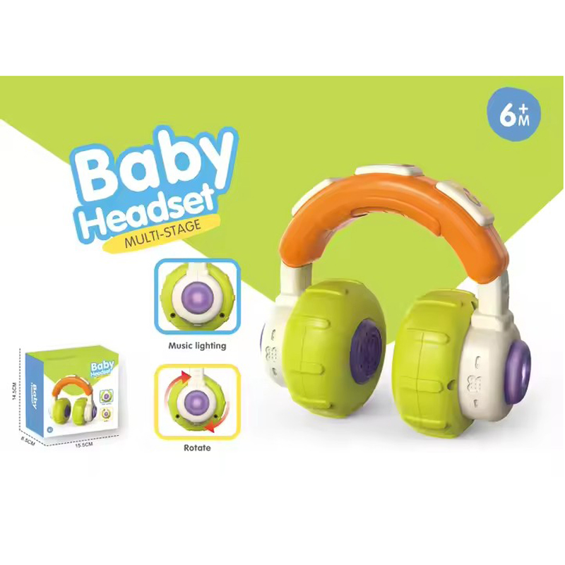 Educational Montessori Learning Headset Mouse Baby Sensory Music Toy