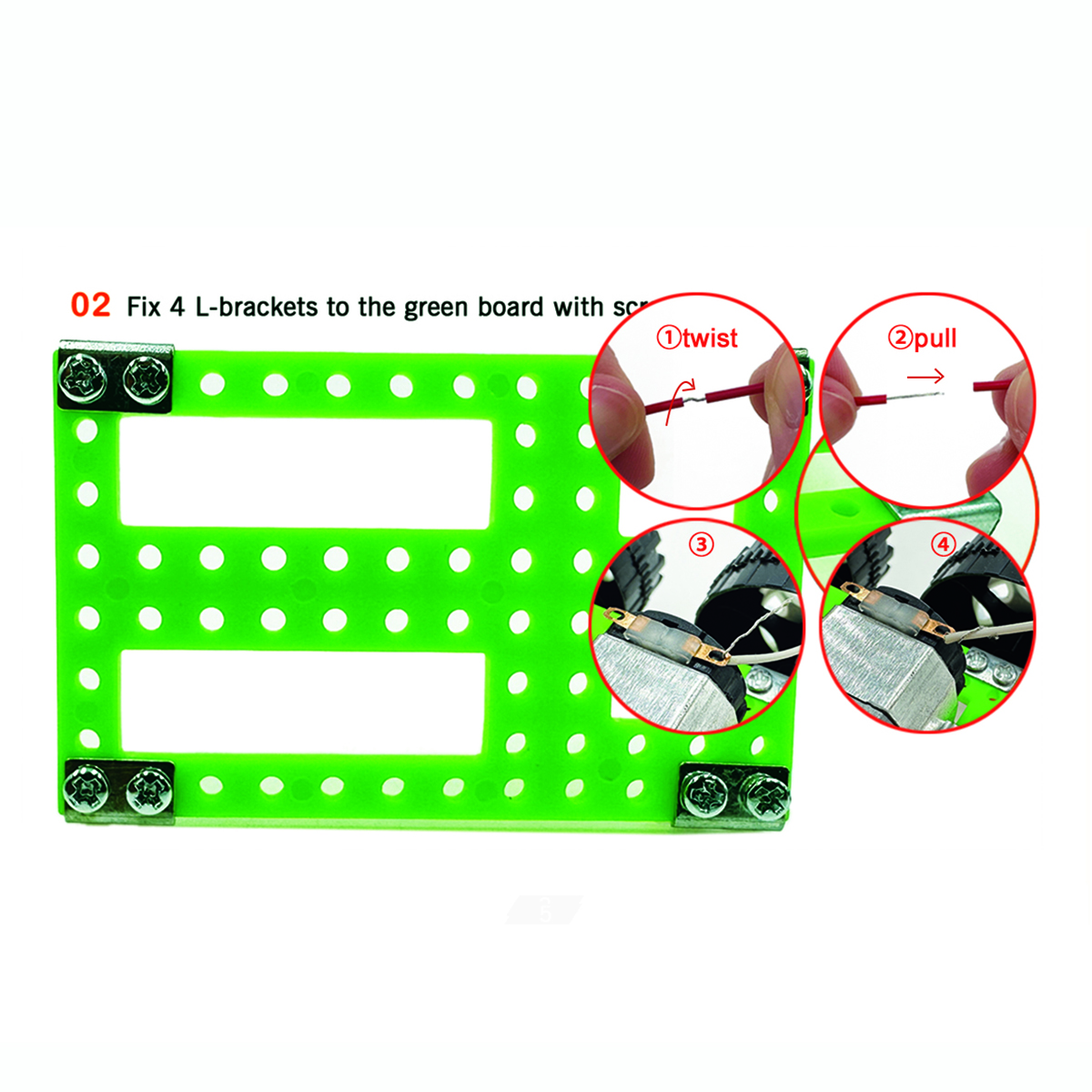 Wire-controlled vehicle robot detail 3