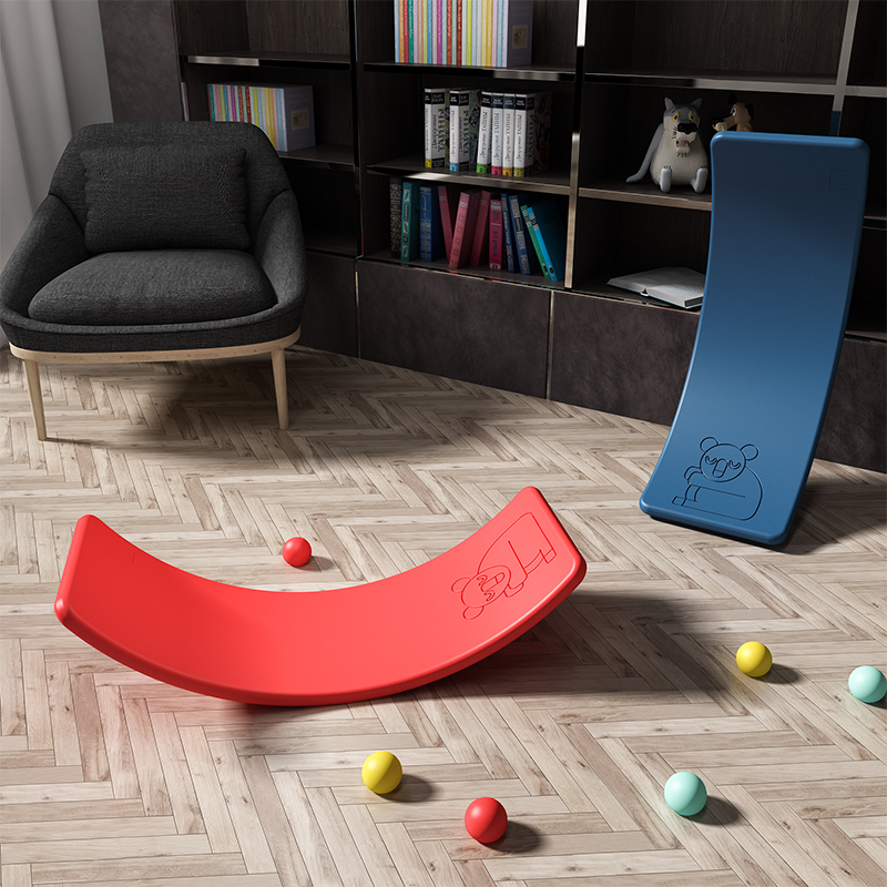 Modern Indoor/Outdoor Plastic Seesaw Toy for Kids Children Educational Balance Board for Baby Play and Sports Adventure Park