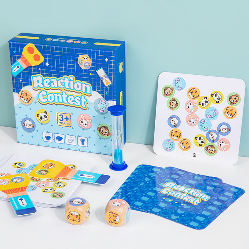 Children's Attention and Concentration Training Interactive Educational Board Games for Children Aged 3 to 6 Toy