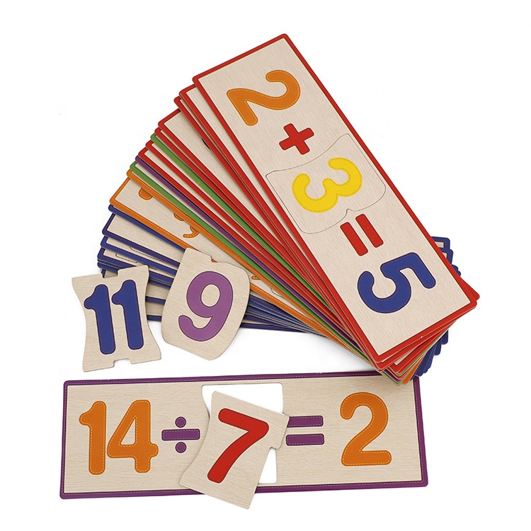 Kids Educational Kits Primary Kindergarten Teaching Math Puzzle for Children