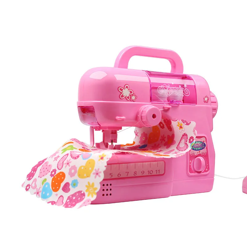 Children Play House Set Mini Plastic Sewing Machine Toy
