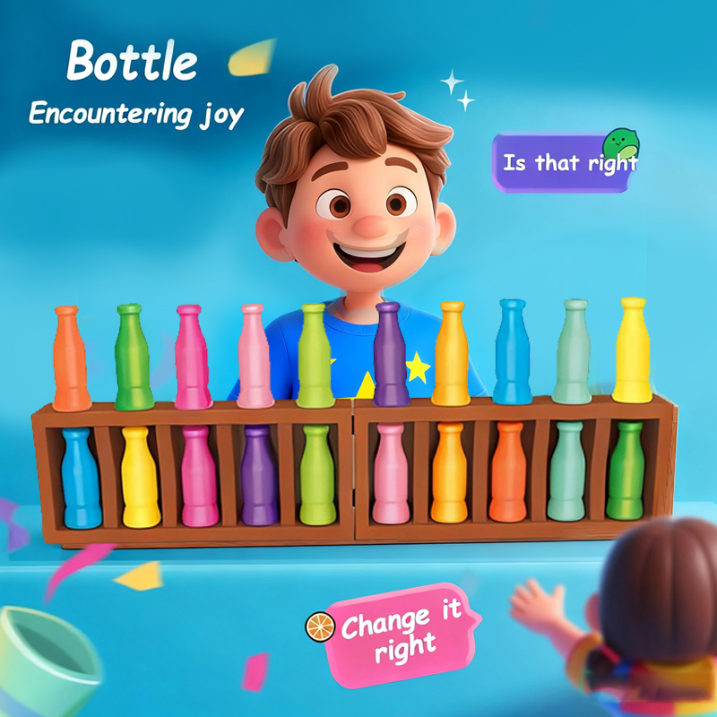 Ept Bottle Matching Memory Game Board Table Games 2026 New Toy Gift Educational Learning Fun Party Groups Game for Family Kids