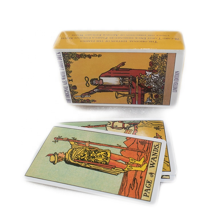 78PCS Tarot Deck Cards English Version Future Telling Fortune Telling Cards Games