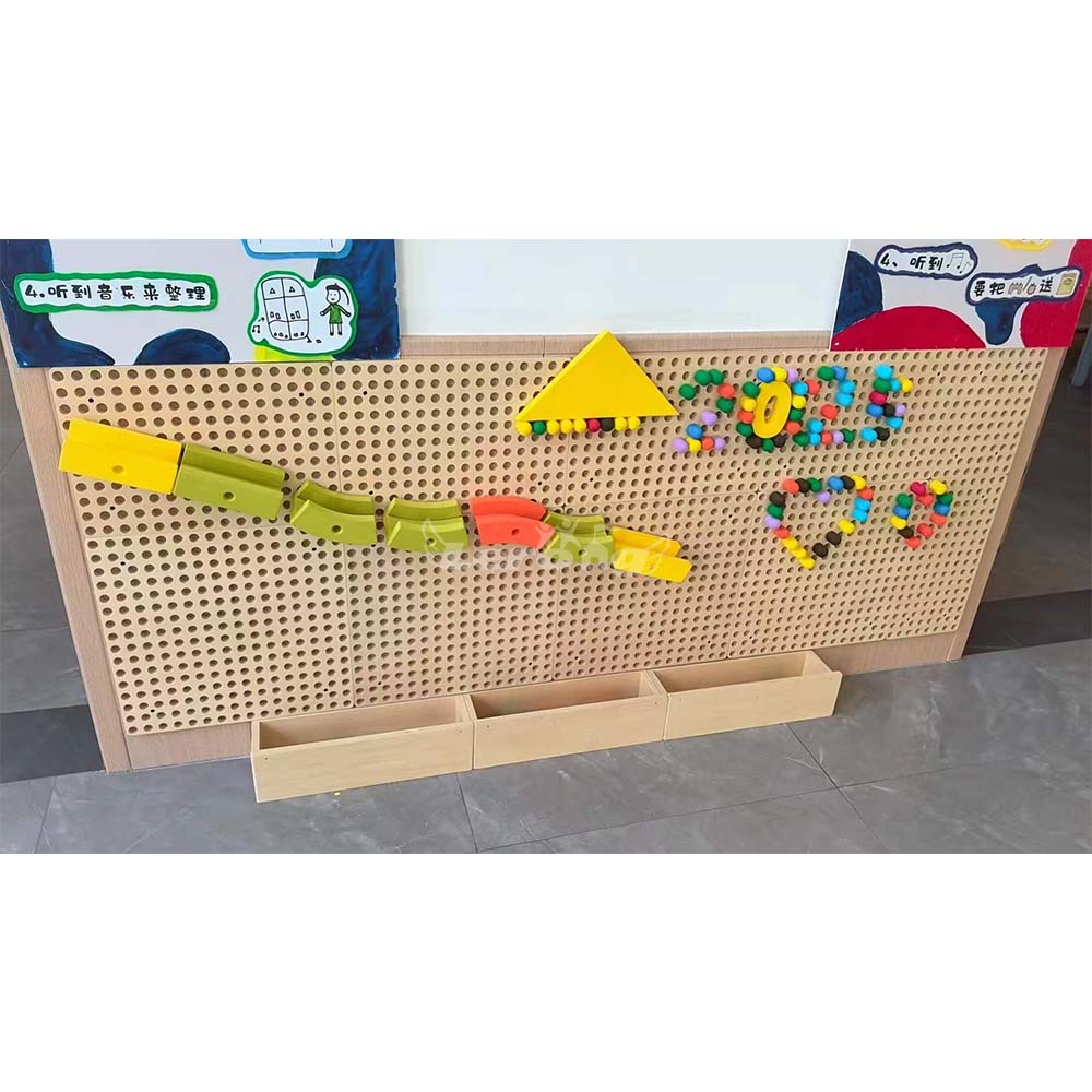 Interactive Sensory Wall Panel Educational Montessori Busy Board STEM Activity Wall Kids Indoor Learning Toys Play Equipment