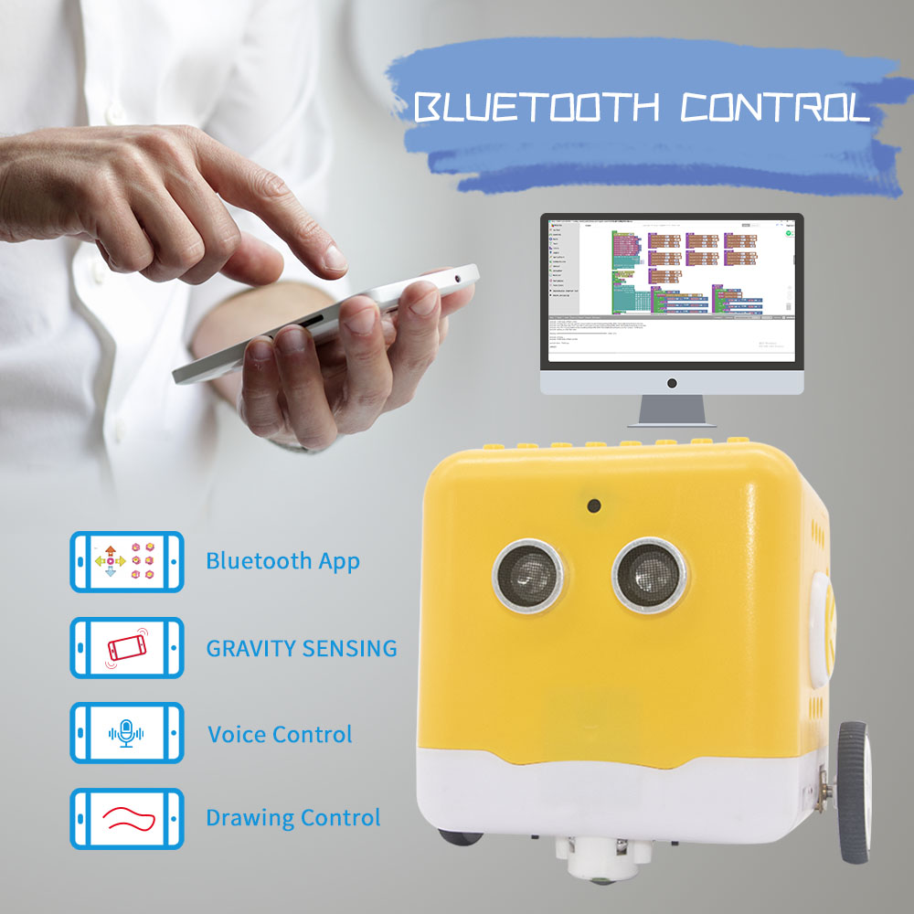Kidsbits Stem Programming Smart Robot Kit Coding Robot Car for Arduino for Kids