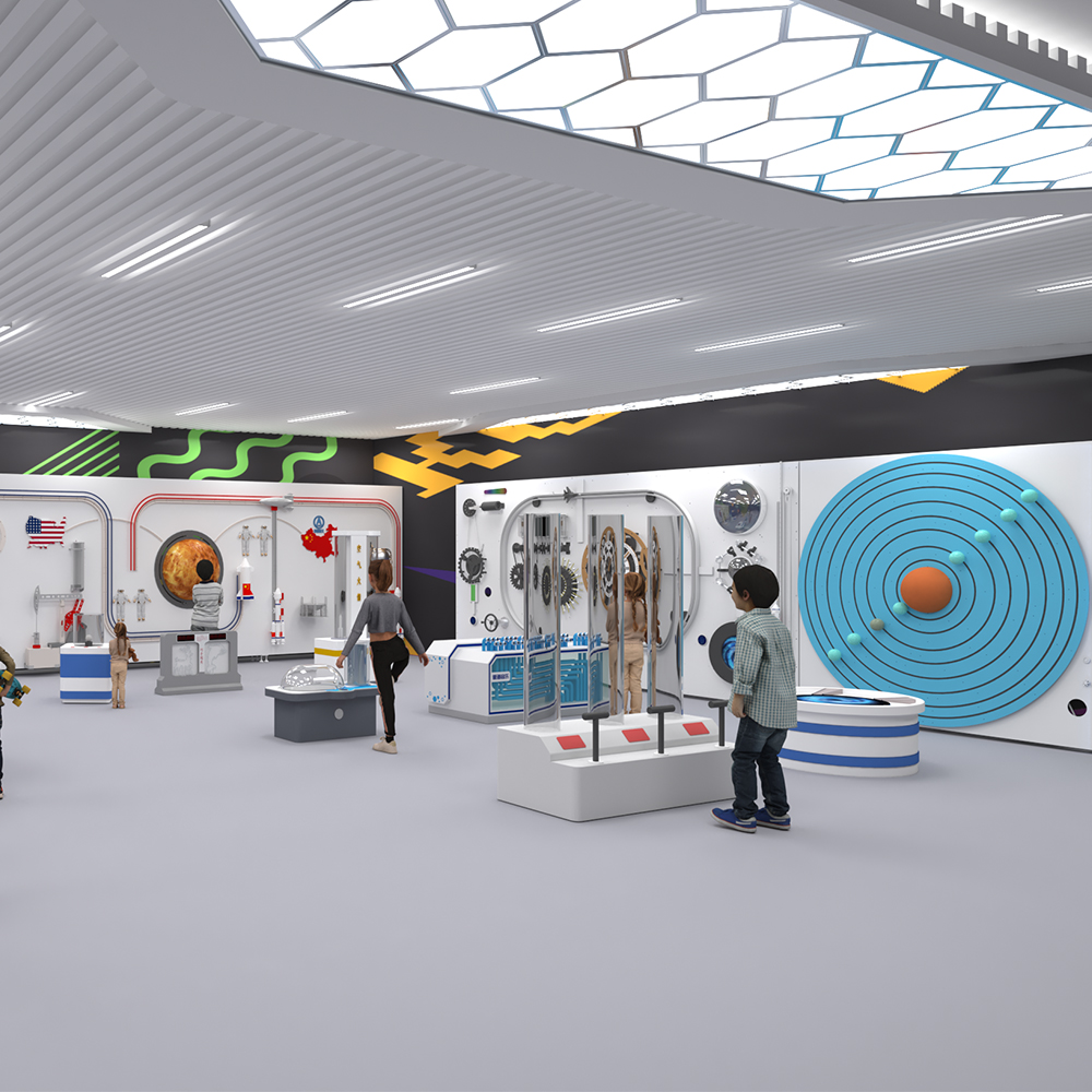 Children's Science Museum Large-Scale Interactive Science Experiment Equipment for Educational Exhibitions