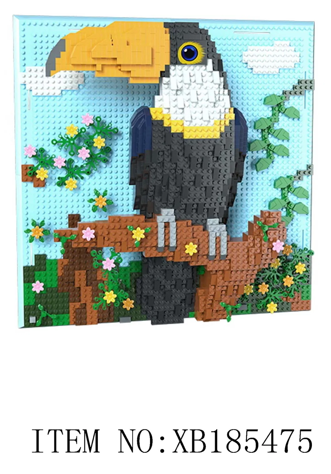 Creative DIY Building Block Sets Display