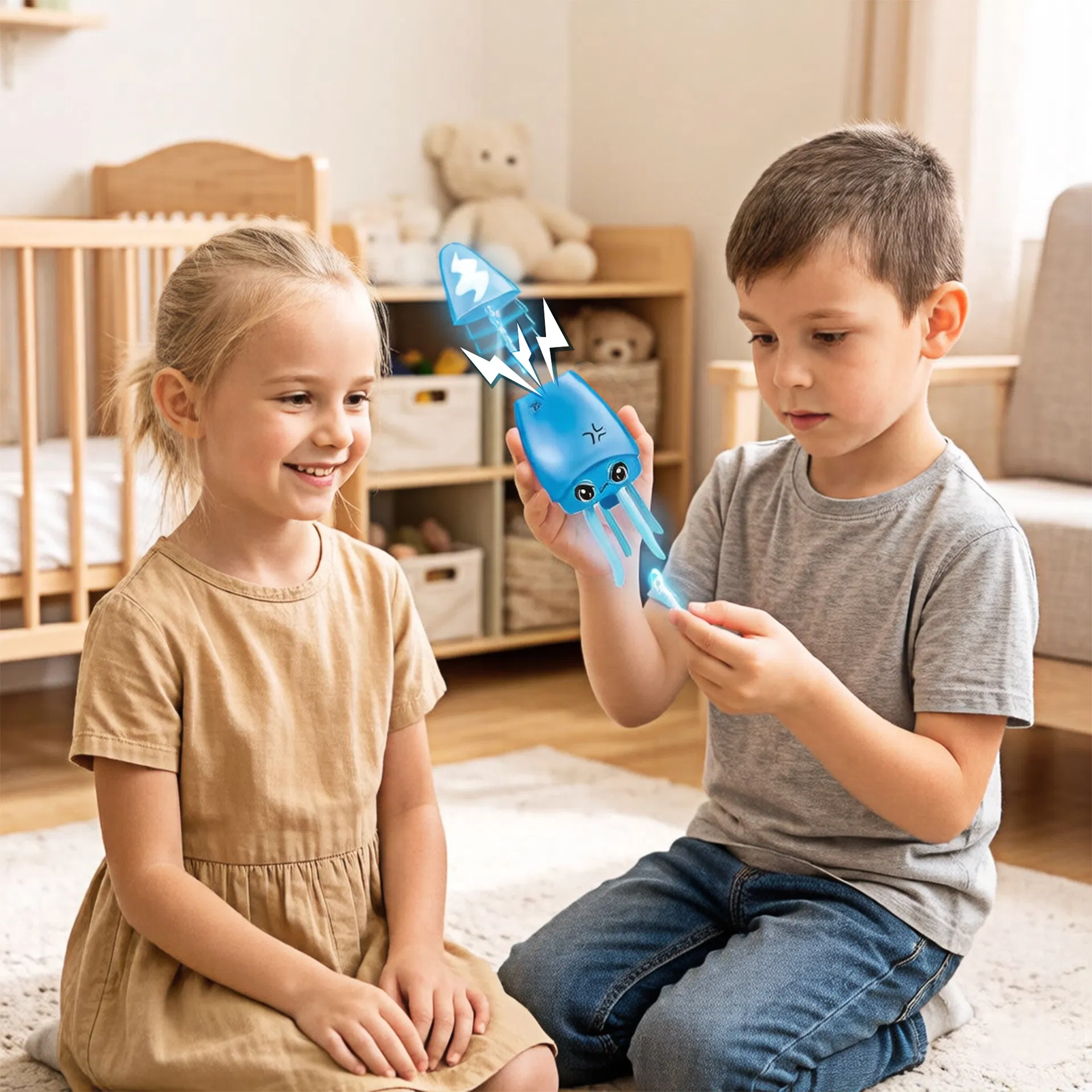 Kids Educational Pop up Octopus Launcher Toy