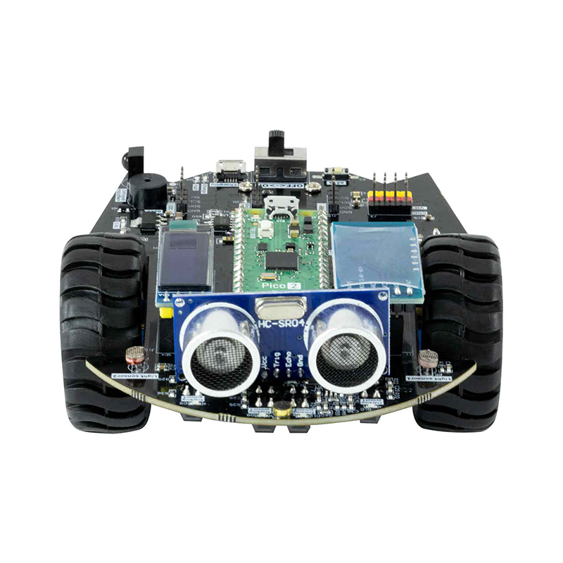 Hot sell STEM educational remote control coding robot toy learning kit exclude Raspberry Pi Pico 2 with battery