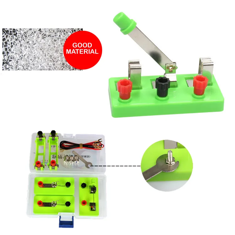 Stem Experiment Teaching Hands-on Ability Toy Kids Basic Circuit Electricity