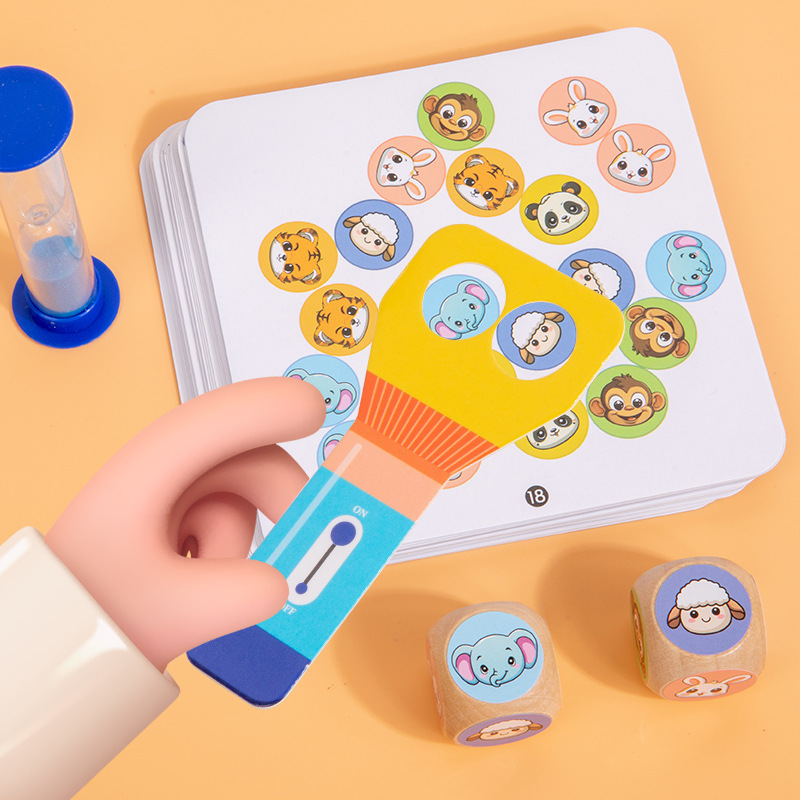 Children's Attention and Concentration Training Interactive Educational Board Games for Children Aged 3 to 6 Toy